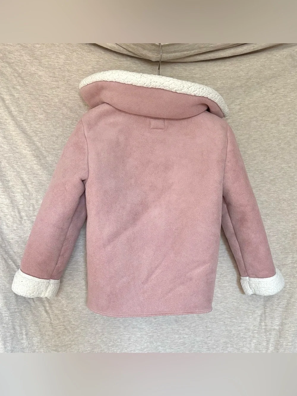 Baby Sherpa Faux Suede Jacket size 24 months